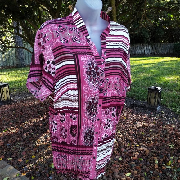 Bay Studio Tops - Pleated Bouse by Bay Studio Like New 1X